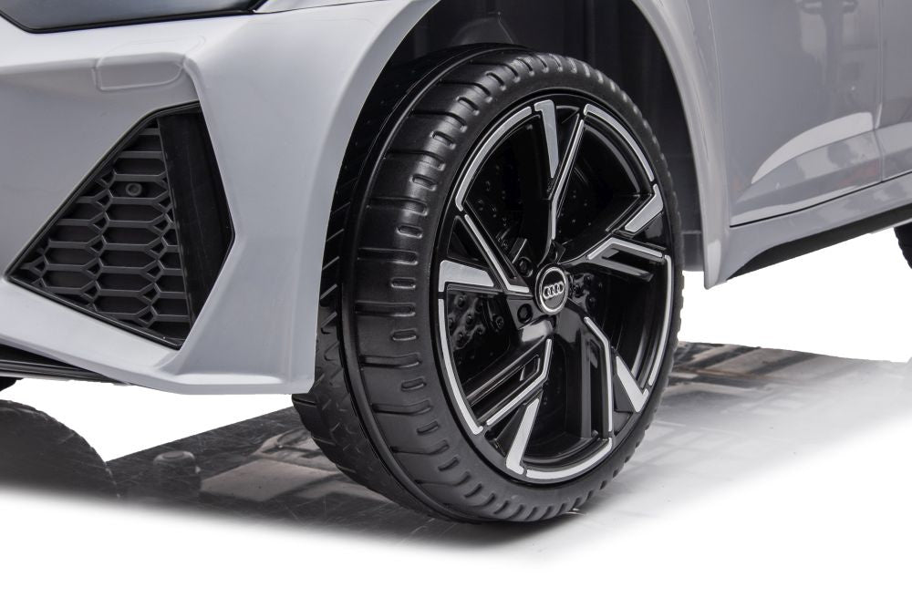 Elektrické autíčko Audi RS6 – na akumulátor | šedé