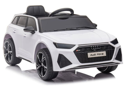 Elektrické autíčko Audi RS6 pro děti – BRD-2118 bílé