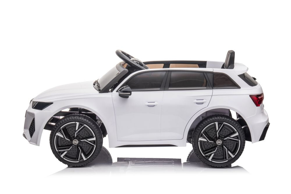 Elektrické autíčko Audi RS6 pro děti – BRD-2118 bílé