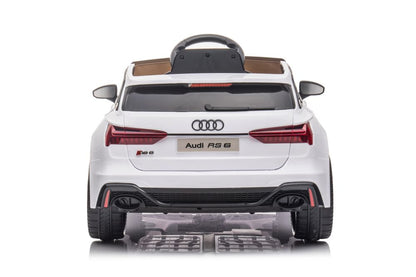 Elektrické autíčko Audi RS6 pro děti – BRD-2118 bílé