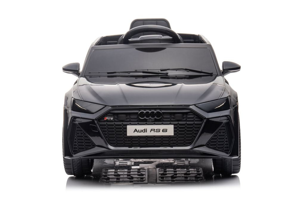 Elektrické autíčko Audi RS6 pro děti – černé BRD-2118