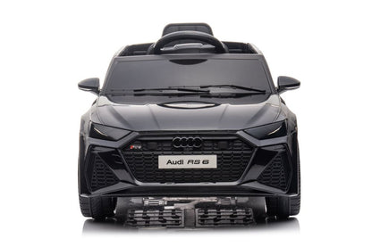 Elektrické autíčko Audi RS6 pro děti – černé BRD-2118