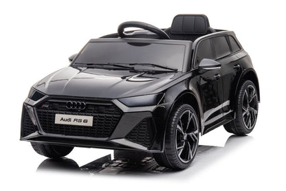 Elektrické autíčko Audi RS6 pro děti – černé BRD-2118