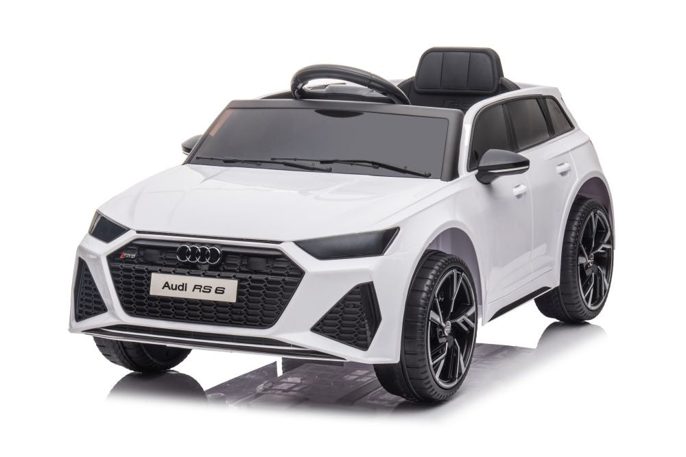 Elektrické autíčko Audi RS6 – s akumulátorem | bílé