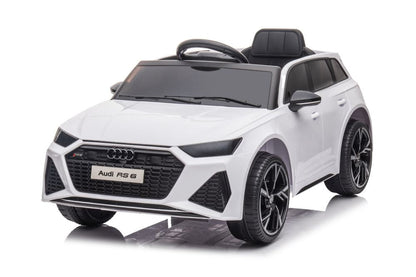 Elektrické autíčko Audi RS6 – s akumulátorem | bílé