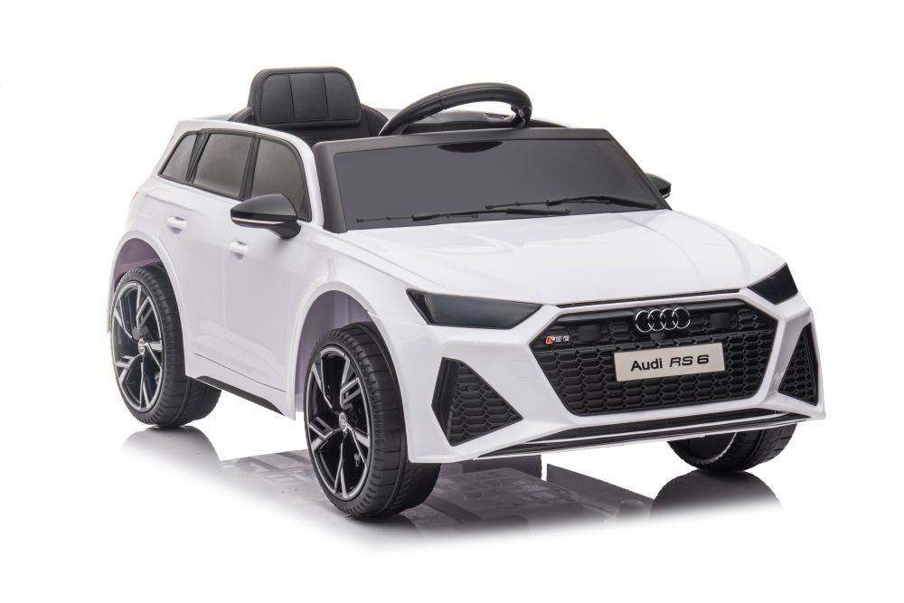 Elektrické autíčko Audi RS6 – s akumulátorem | bílé