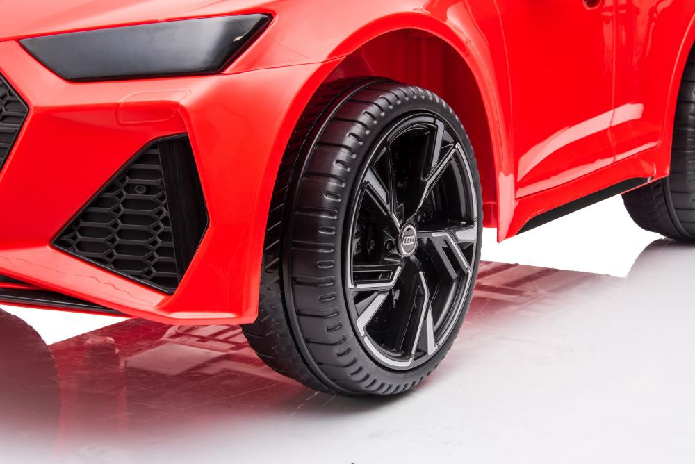 Elektrické autíčko Audi RS6 – s akumulátorem | červené