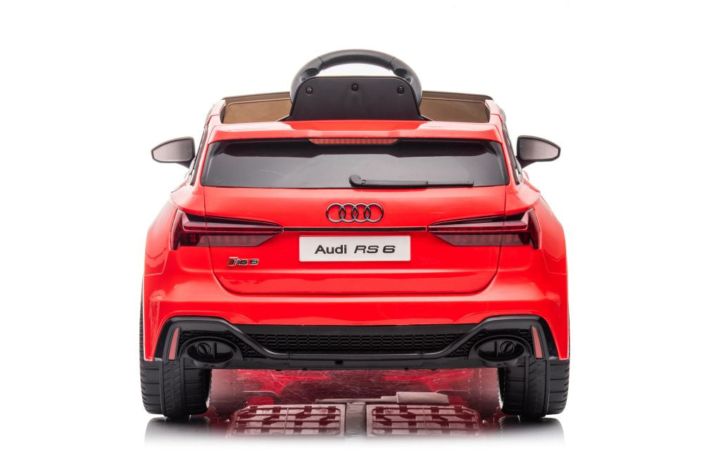 Elektrické autíčko Audi RS6 – s akumulátorem | červené