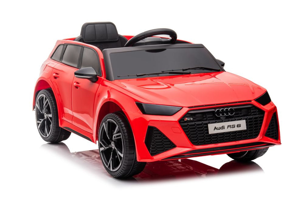 Elektrické autíčko Audi RS6 – s akumulátorem | červené
