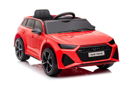 Elektrické autíčko Audi RS6 – s akumulátorem | červené