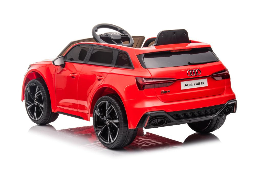 Elektrické autíčko Audi RS6 – s akumulátorem | červené