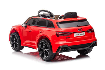 Elektrické autíčko Audi RS6 – s akumulátorem | červené