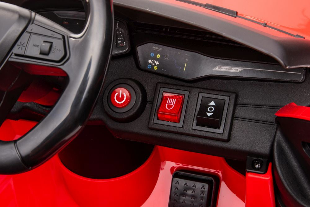 Elektrické autíčko Audi RS6 – s akumulátorem | červené