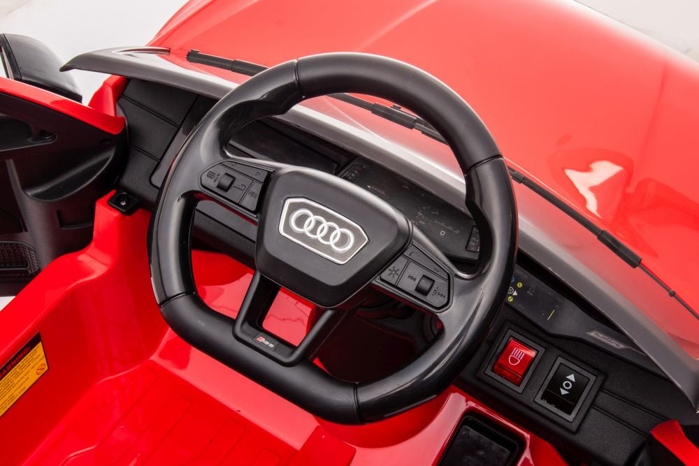 Elektrické autíčko Audi RS6 – s akumulátorem | červené