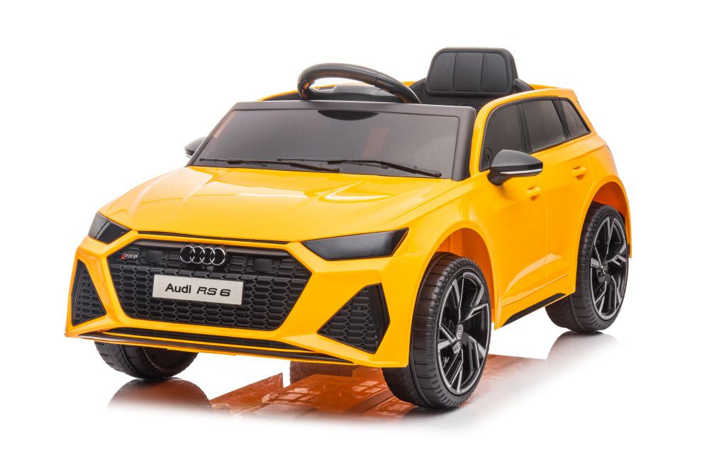 Elektrické autíčko Audi RS6 – s akumulátorem | žluté