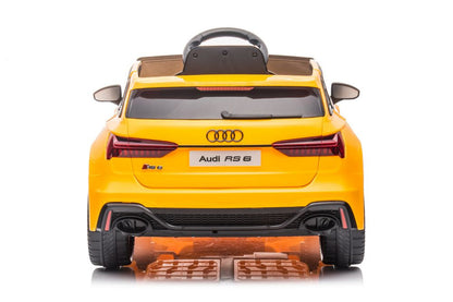 Elektrické autíčko Audi RS6 – s akumulátorem | žluté