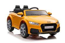 Elektrické autíčko Audi TT RS – na akumulátor | žluté