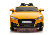 Elektrické autíčko Audi TT RS pro děti - žluté