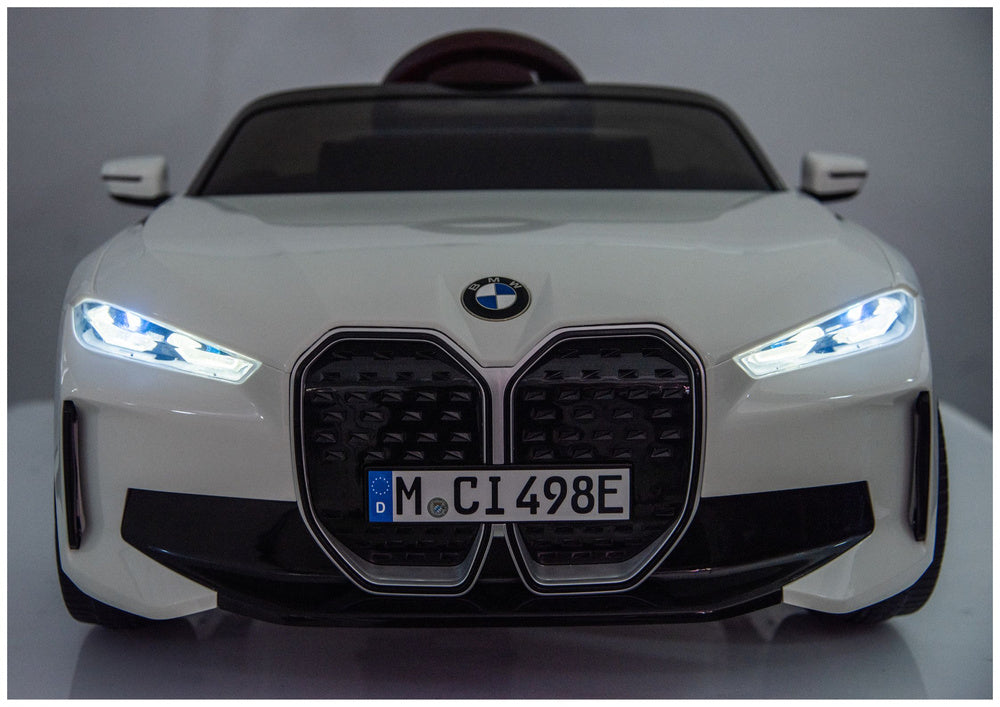 Elektrické autíčko BMW i4 4x4 JE1009 pro děti – bílé