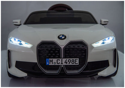 Elektrické autíčko BMW i4 4x4 JE1009 pro děti – bílé