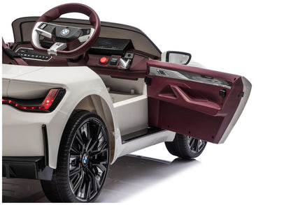 Elektrické autíčko BMW i4 4x4 JE1009 pro děti – bílé