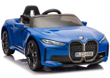 Elektrické autíčko BMW i4 4x4 pro děti s dálkovým ovládáním – modré