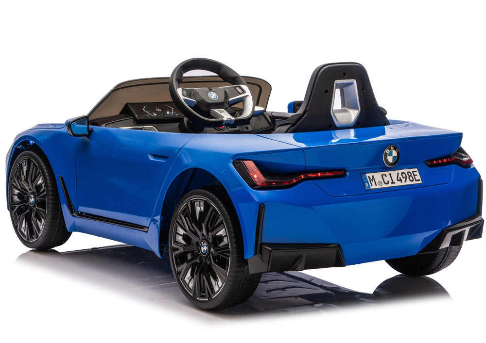 Elektrické autíčko BMW i4 4x4 pro děti s dálkovým ovládáním – modré