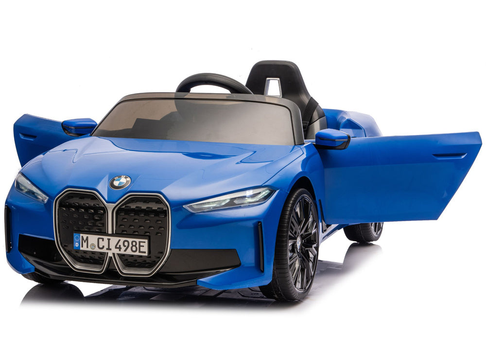 Elektrické autíčko BMW i4 4x4 pro děti s dálkovým ovládáním – modré