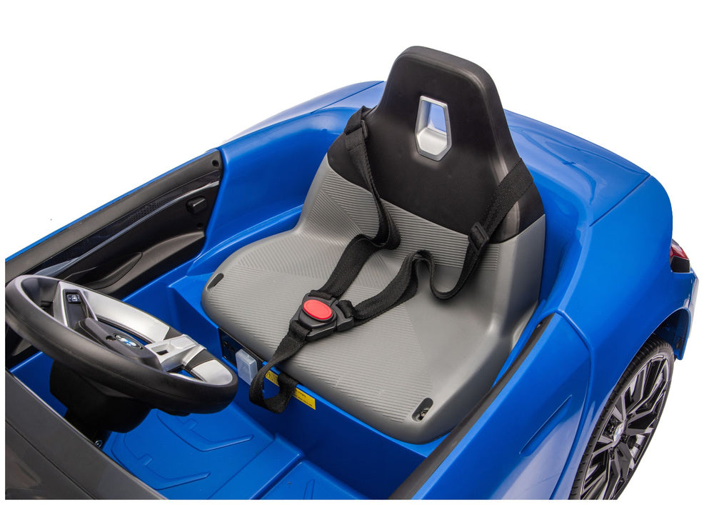 Elektrické autíčko BMW i4 4x4 pro děti s dálkovým ovládáním – modré