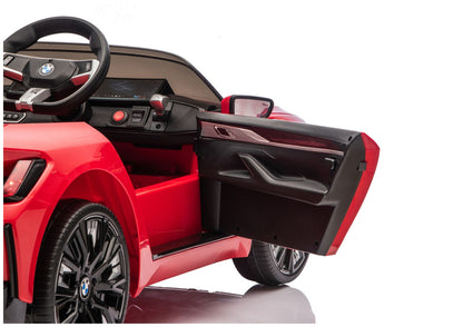 Elektrické autíčko BMW i4 4x4 s dálkovým ovládáním – červené