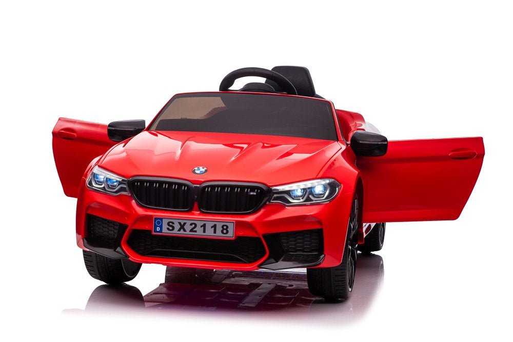 Elektrické autíčko BMW M5 na akumulátor červené