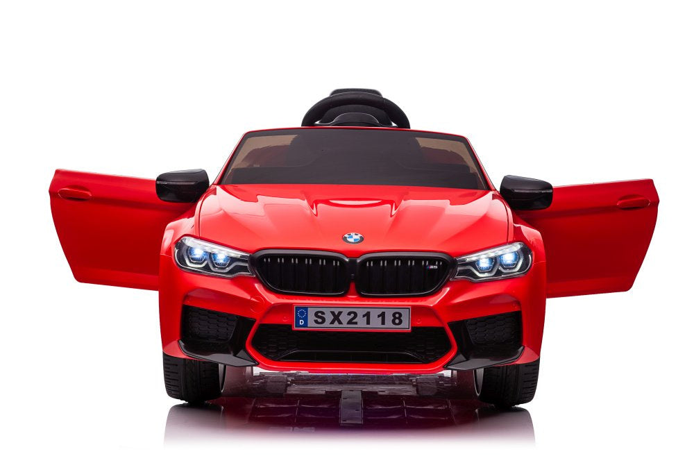 Elektrické autíčko BMW M5 na akumulátor červené