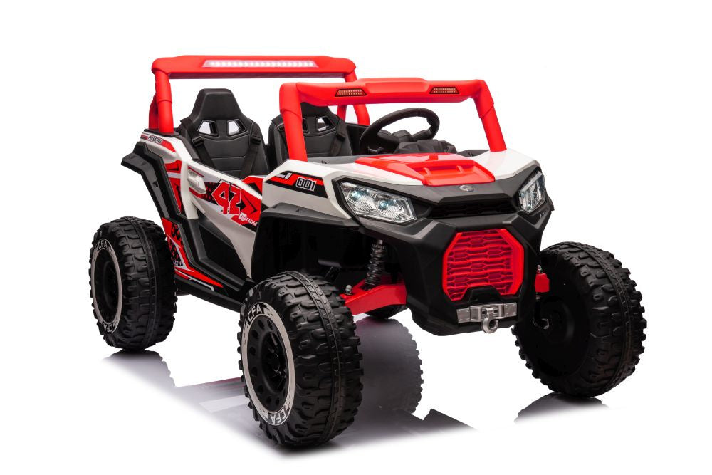 Elektrické autíčko Buggy NEL-913 červené 4x4 24V