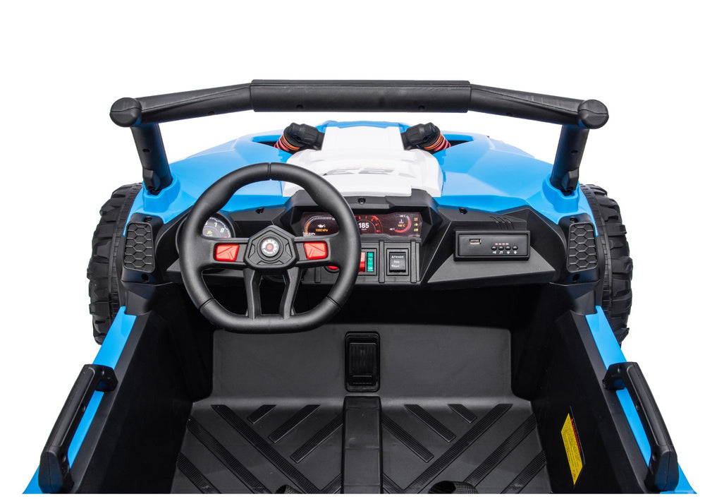 Elektrické autíčko DM-110 24V 4x4 modré s dálkovým ovládáním