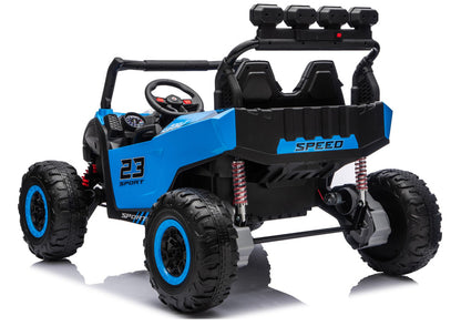 Elektrické autíčko DM-110 24V 4x4 modré s dálkovým ovládáním