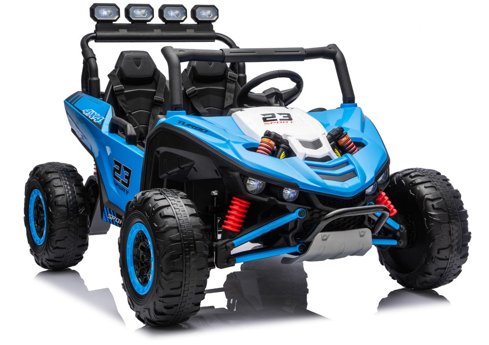 Elektrické autíčko DM-110 24V 4x4 modré s dálkovým ovládáním