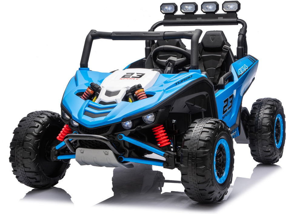 Elektrické autíčko DM-110 24V 4x4 modré s dálkovým ovládáním