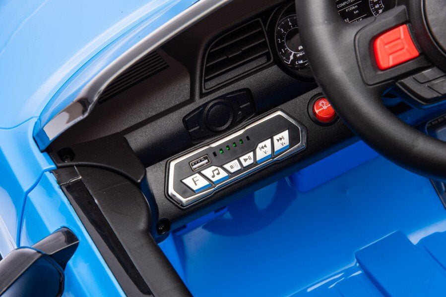 Elektrické autíčko Ford Mustang GT500 Shelby – modré