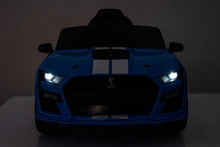 Elektrické autíčko Ford Mustang GT500 Shelby – modré