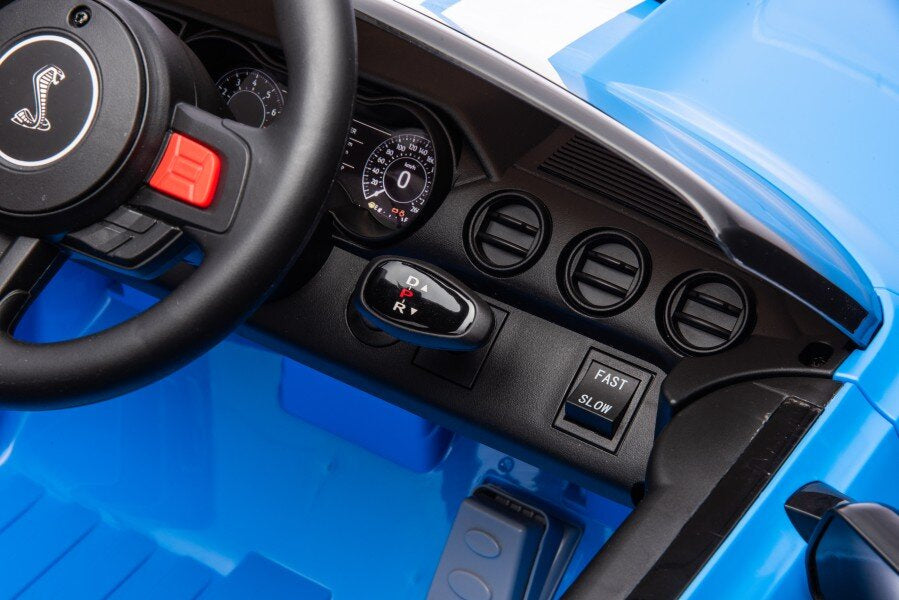 Elektrické autíčko Ford Mustang GT500 Shelby – modré