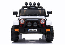 Elektrické autíčko Jeep BRD-7588 bílé 4x4 s ovladačem – Jeep