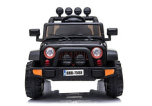 Elektrické autíčko Jeep BRD-7588 černé 4x4 – dálkové ovládání