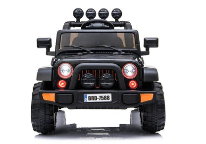 Elektrické autíčko Jeep BRD-7588 černé 4x4 – dálkové ovládání