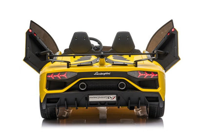 Elektrické autíčko Lamborghini Aventador žluté – SX2028