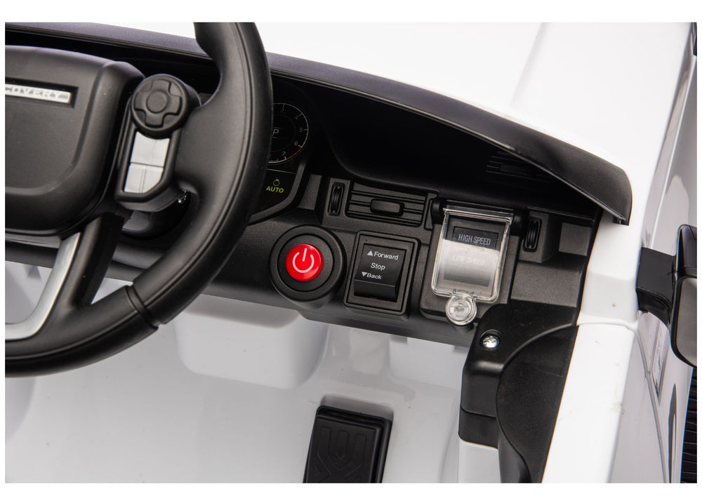 Elektrické autíčko Land Rover Discovery DLS-K06 bílé
