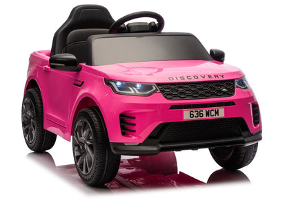 Elektrické autíčko Land Rover Discovery s dálkovým ovládáním – růžové