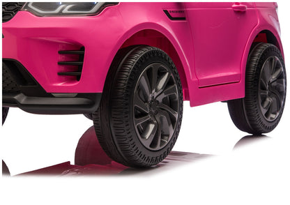 Elektrické autíčko Land Rover Discovery s dálkovým ovládáním – růžové