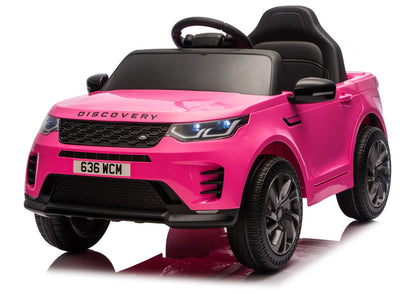 Elektrické autíčko Land Rover Discovery s dálkovým ovládáním – růžové