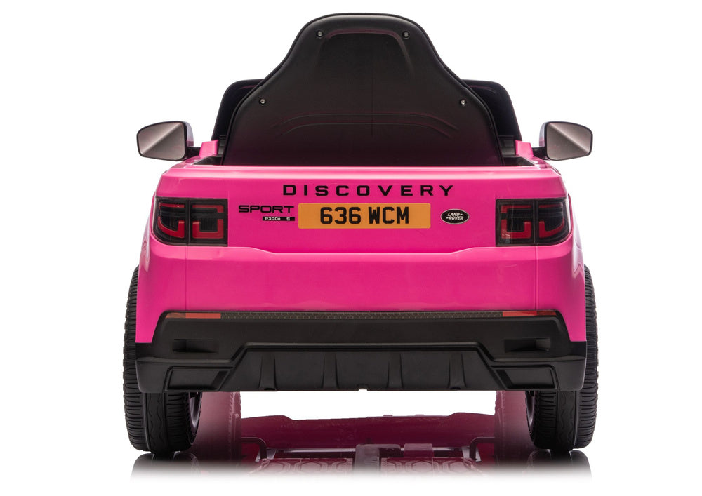 Elektrické autíčko Land Rover Discovery s dálkovým ovládáním – růžové