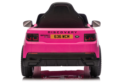 Elektrické autíčko Land Rover Discovery s dálkovým ovládáním – růžové